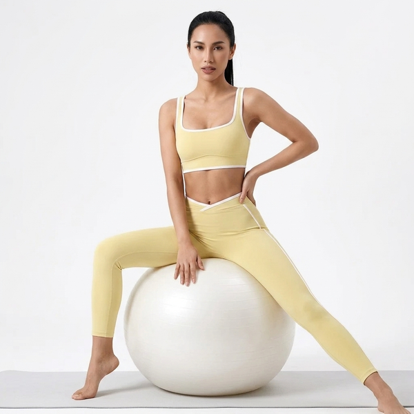 SUNDROP : Bali Two Toned Leggings Sculp